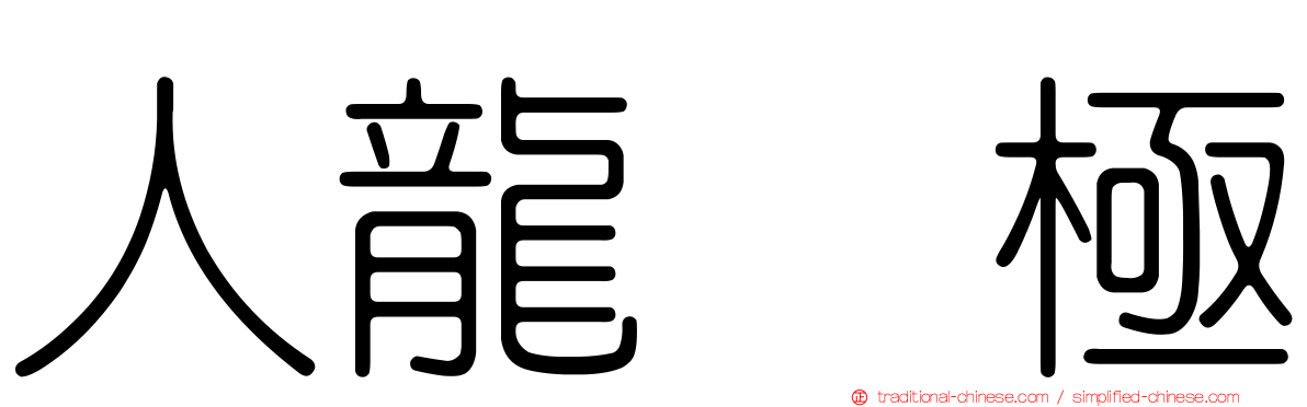 人龍　極